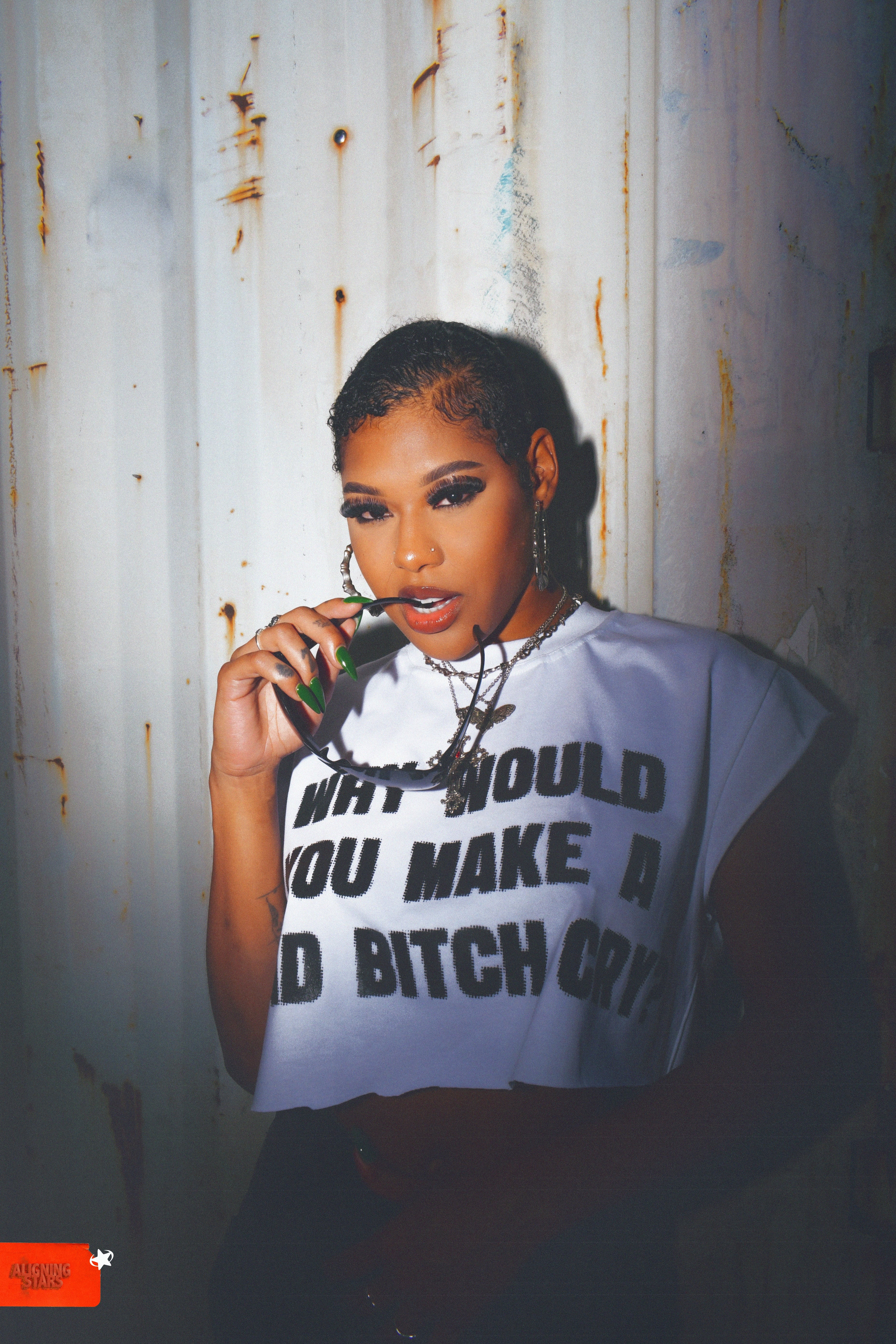 WHY WOULD YOU MAKE A BAD BITCH CRY TEE